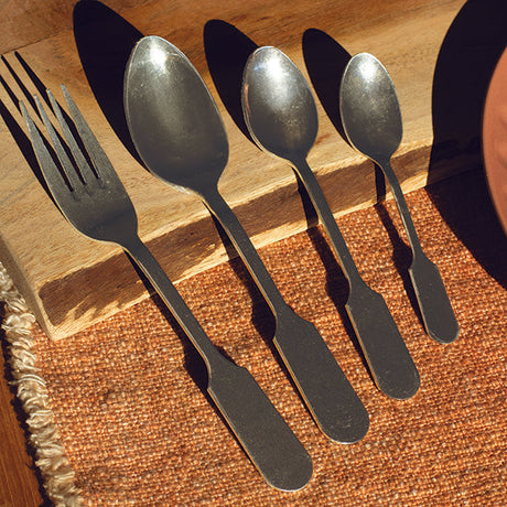 CUILLÈRE À CAFÉ TRADITION 14CM EN ACIER INOXYDABLE – Couvert – HygiRéa
