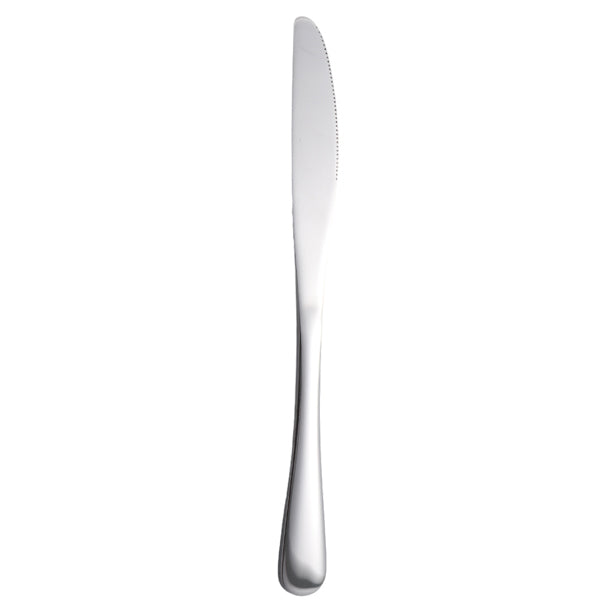 LOT DE 2 COUTEAUX DE TABLE AMBITION 23CM EN ACIER INOXYDABLE – Couvert – HygiRéa