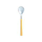CUILLÈRE À CAFÉ COLORAMA 16.5CM EN ACIER INOXYDABLE SAFRAN – Couvert – HygiRéa