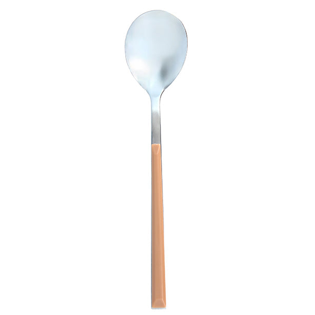 CUILLÈRE DE TABLE COLORAMA 21.5CM EN ACIER INOXYDABLE NOISETTE – Couvert – HygiRéa