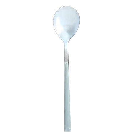 CUILLÈRE DE TABLE COLORAMA 21.5CM EN ACIER INOXYDABLE GRIS – Couvert – HygiRéa