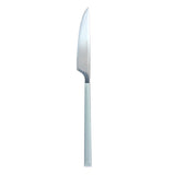 COUTEAU DE TABLE COLORAMA 22 CM EN ACIER INOXYDABLE GRIS – Couvert – HygiRéa