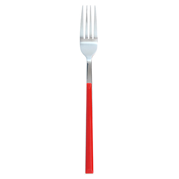 FOURCHETTE DE TABLE COLORAMA 21CM EN ACIER INOXYDABLE MAGENTA – Couvert – HygiRéa