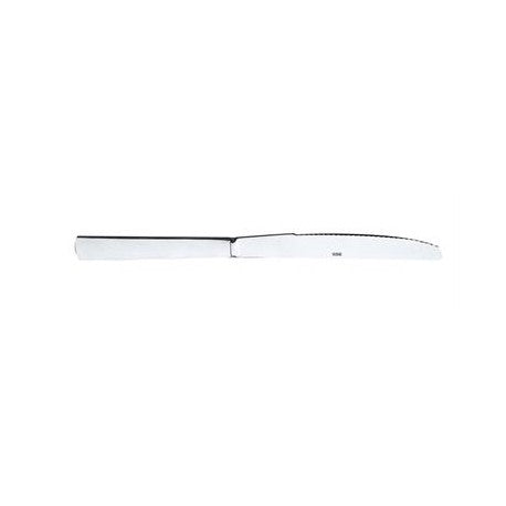 COUTEAU A STEAK RESTO MICRODENTE TOUT INOX BOUT ROND – Couvert – HygiRéa