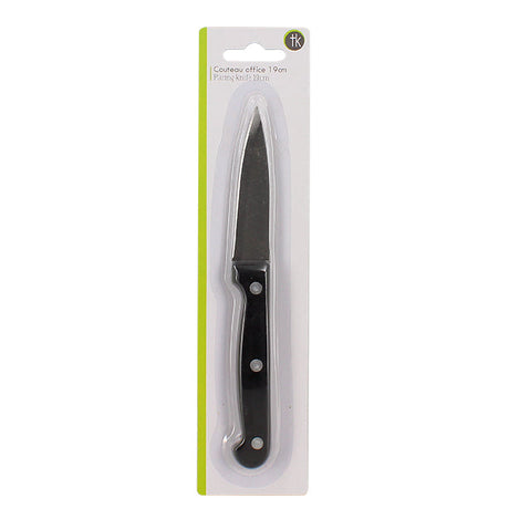 COUTEAU D'OFFICE 3 RIVETS LAME 7CM EN INOX – Couvert – HygiRéa