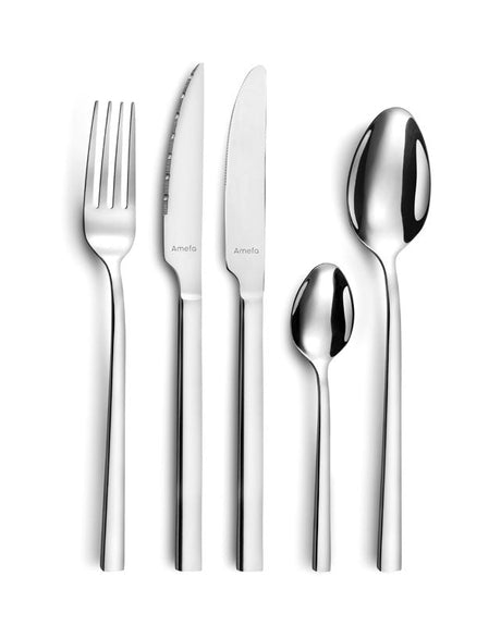 COUTEAU STEAK CARACTERE 23CM EN INOX – Couvert – HygiRéa