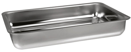 PLAT A GRATIN RECTANGLE INOX 30X21CM – Cuisson au four – HygiRéa