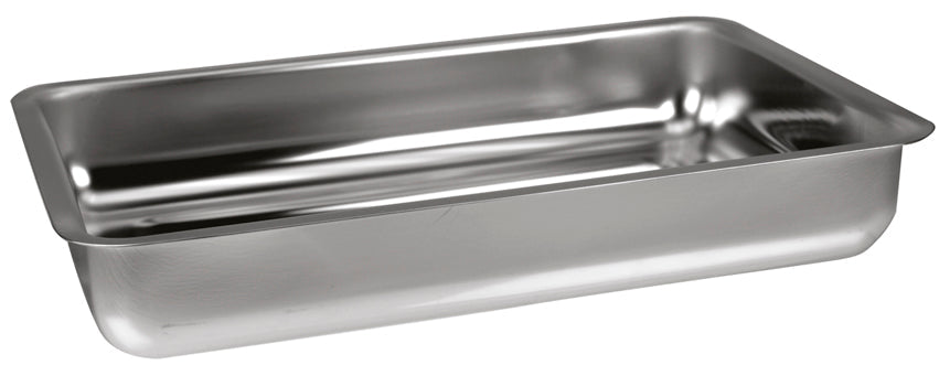 PLAT A GRATIN RECTANGLE INOX 37X25CM – Cuisson au four – HygiRéa