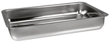 PLAT A GRATIN RECTANGLE INOX 37X25CM – Cuisson au four – HygiRéa