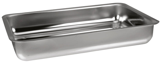 PLAT A GRATIN RECTANGLE INOX 37X25CM – Cuisson au four – HygiRéa