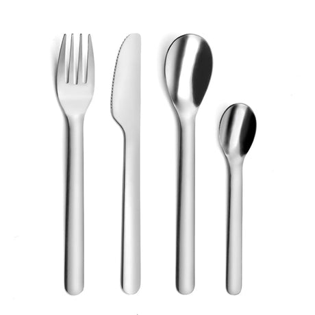 SET DE 4 PIÈCES COUVERT MOBIL POCKET EN ACIER INOXYDABLE – Couvert – HygiRéa