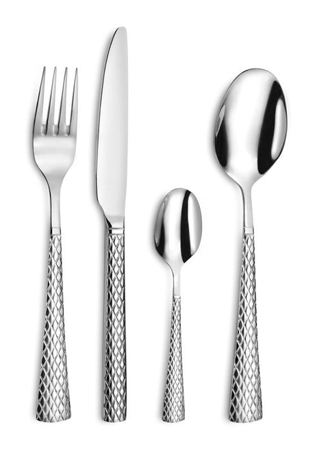 CUILLERE CAFE QUADRILLE 13CM – Couvert – HygiRéa