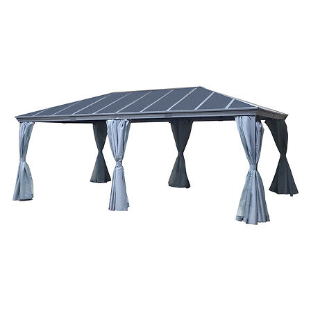 Tonnelle Belize Polycarbonate – Tonnelles et Pergolas – HygiRéa