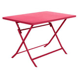 Table rectangulaire pliante Greensboro 4 places – Tables pliantes – HygiRéa