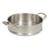 Cocotte avec panier et ustensile 24 cm fonte d'aluminium rose