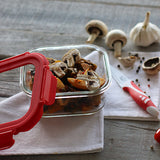 BOITE HERMÉTIQUE CARRÉE CRISTAL 800ML EN VERRE AVEC COUVERCLE – Conservation – HygiRéa