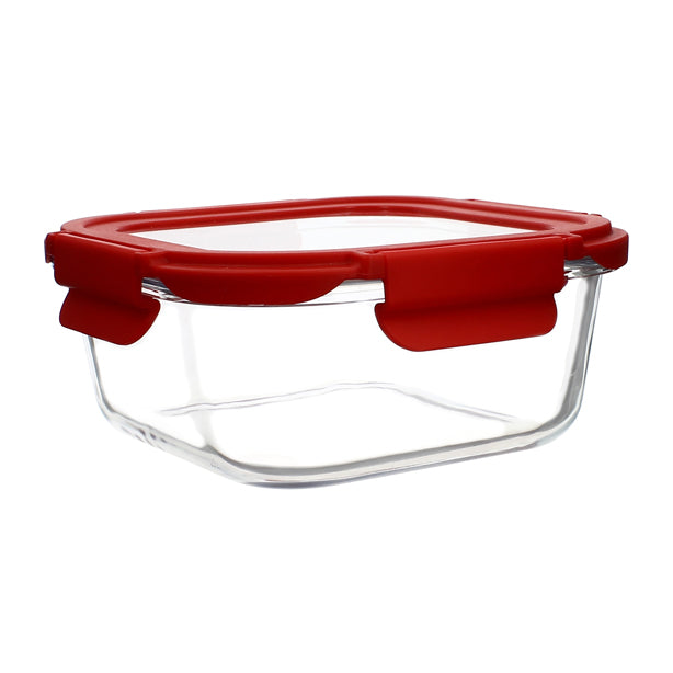 BOITE HERMÉTIQUE CARRÉE CRISTAL 800ML EN VERRE AVEC COUVERCLE – Conservation – HygiRéa