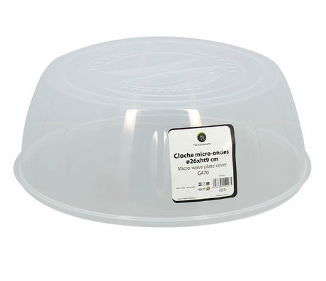 CLOCHE MICRO ONDES 26CM HAUTEUR 9CM EN PLASTIQUE – Gadget de cuisine – HygiRéa