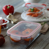 BOITE HERMÉTIQUE RECTANGULAIRE +COUVERCLE 630ML CLÉMENTINE – Conservation – HygiRéa