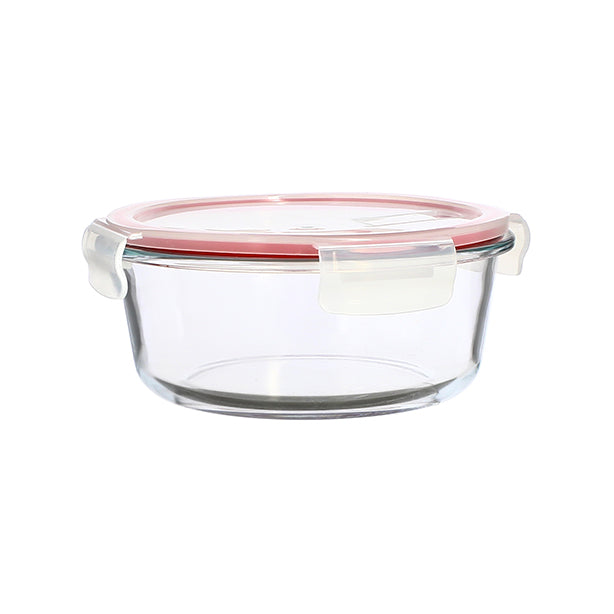 BOITE HERMÉTIQUE RONDE + COUVERCLE 930ML CLÉMENTINE – Conservation – HygiRéa