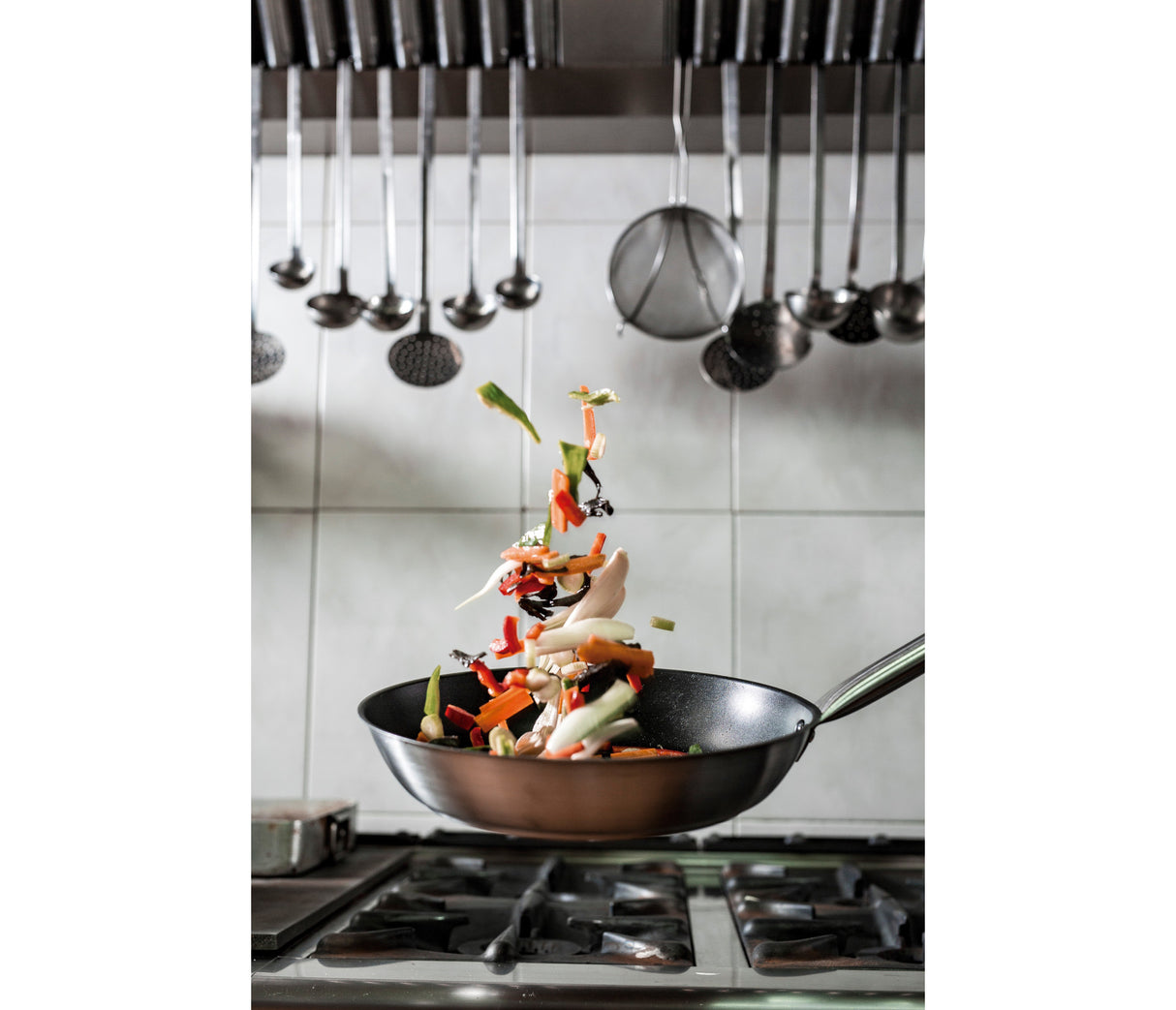 POELE ANTI-ADHESIVE INOX. 40 CMS.