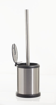 Brosse WC à clapet inox