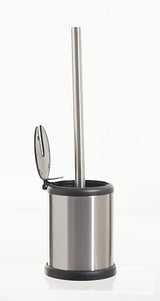 Brosse WC à clapet inox