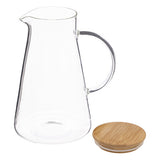 Pichet Chila 1,5 l verre avec bouchon bambou