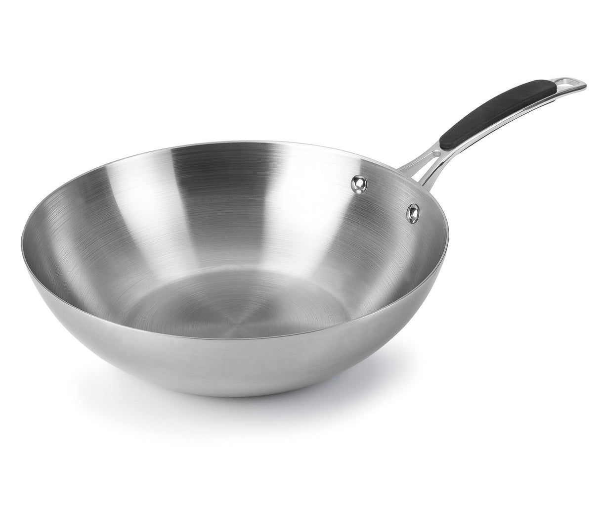 WOK TRI-METAL D. 36 CM 5.5 LTS