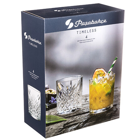 Lot de 4 gobelets bas Timeless 34 cl