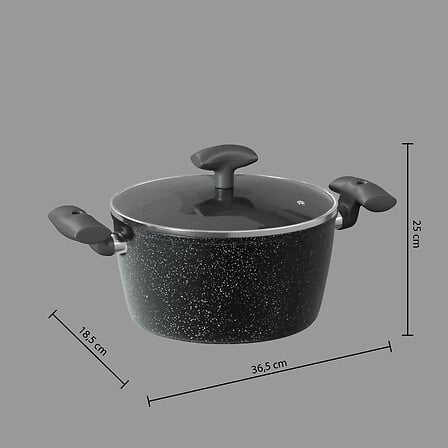 Faitout Caractère 24 cm aluminium forgé