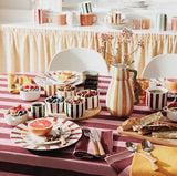 Assiette plate Cheri rouge diamètre 27 cm