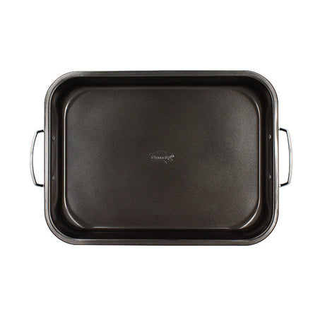 PLAT RÔTISSERIE AVEC GRILLE 43,5X29CM AMANDINE – Cuisson au four – HygiRéa