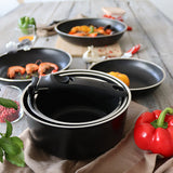 SET DE 4 PIÈCES CASSEROLES INDUCTION AVEC POIGNÉE AMOVIBLE – Lot et batterie de cuisine – HygiRéa