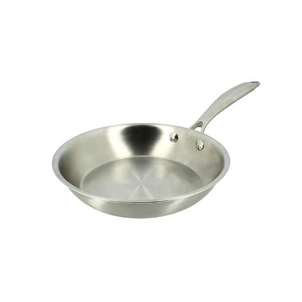 POÊLE TRIPLY 20CM EN ACIER INOXYDABLE FABRIQUÉE EN FRANCE – Poêle, poêlon et sauteuse – HygiRéa