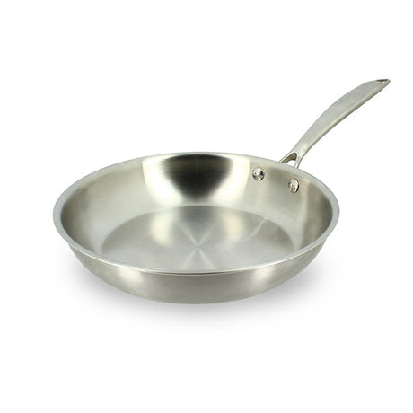 POÊLE TRIPLY 24CM EN ACIER INOXYDABLE FABRIQUÉE EN FRANCE – Poêle, poêlon et sauteuse – HygiRéa