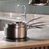 CASSEROLE TRIPLY 18CM EN ACIER INOXYDABLE FABRIQUÉE EN FRANCE – Casserole – HygiRéa