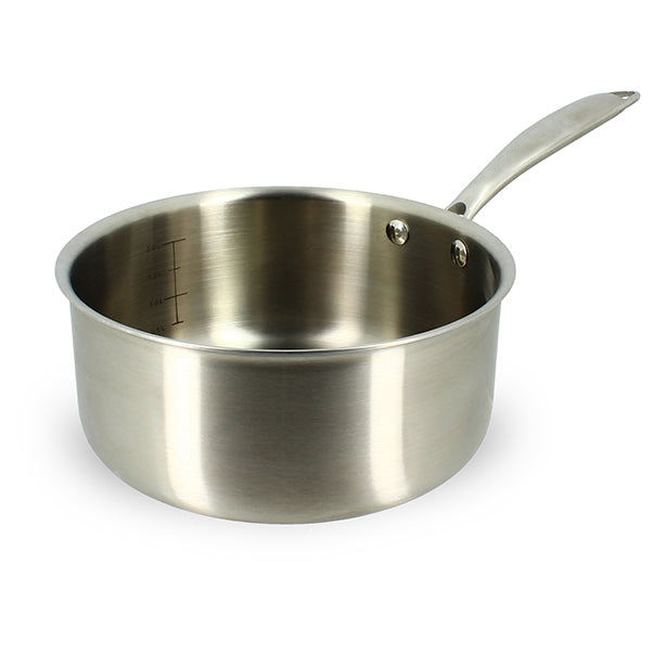 CASSEROLE TRIPLY 20CM EN ACIER INOXYDABLE FABRIQUÉE EN FRANCE – Casserole – HygiRéa
