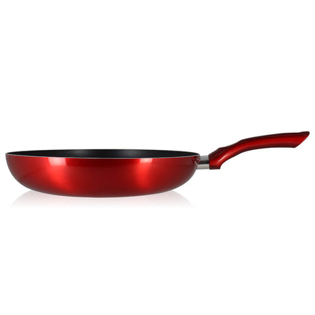 POÊLE ALUMINIUM 32CM CERISE COMPATIBLE INDUCTION – Poêle, poêlon et sauteuse – HygiRéa