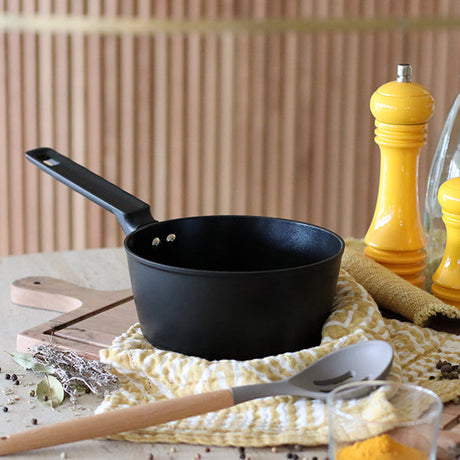 CASSEROLE FIRST 18CM EN ALUMINIUM NOIR INDUCTION – Casserole – HygiRéa