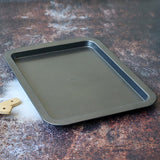 PLAQUE À FOUR AMANDINE 38X27CM EN ACIER CARBONE ANTI-ADHÉSIF – Cuisson au four – HygiRéa