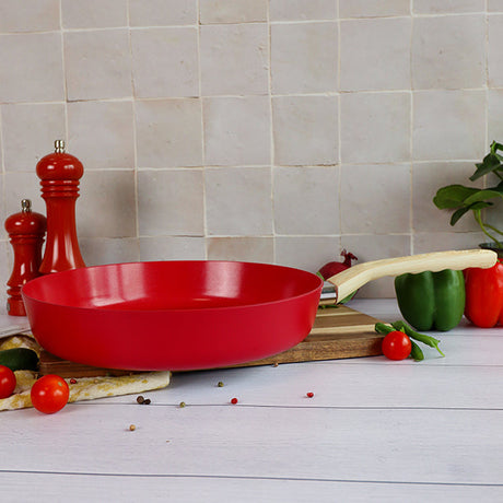 POELE MAGENTA 24CM EN ALUMINIUM RECYCLÉ INDUCTION – Poêle, poêlon et sauteuse – HygiRéa