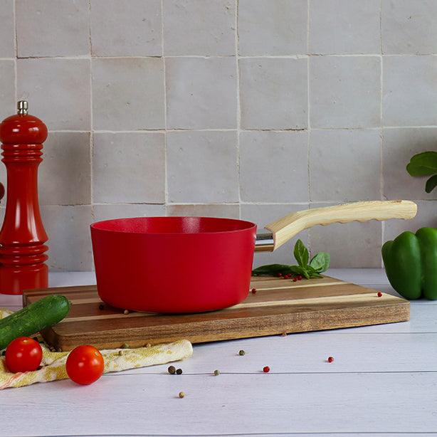 CASSEROLE MAGENTA 16CM ALUMINIUM RECYCLÉ INDUCTION – Casserole – HygiRéa