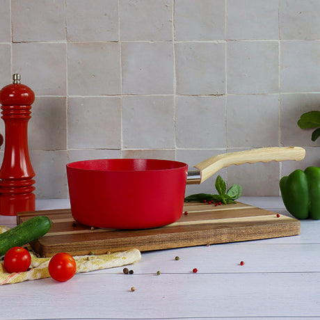 CASSEROLE MAGENTA 16CM ALUMINIUM RECYCLÉ INDUCTION – Casserole – HygiRéa