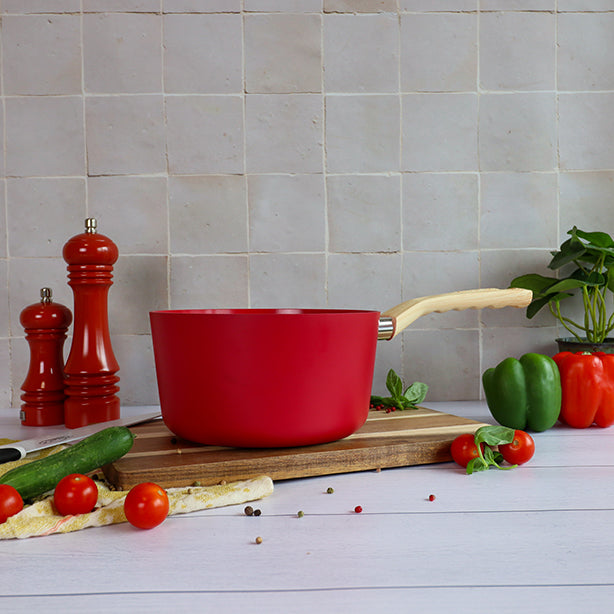 CASSEROLE MAGENTA 20CM ALUMINIUM RECYCLÉ INDUCTION – Casserole – HygiRéa
