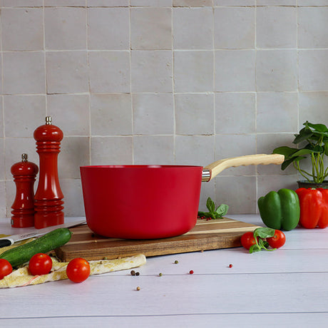 CASSEROLE MAGENTA 20CM ALUMINIUM RECYCLÉ INDUCTION – Casserole – HygiRéa