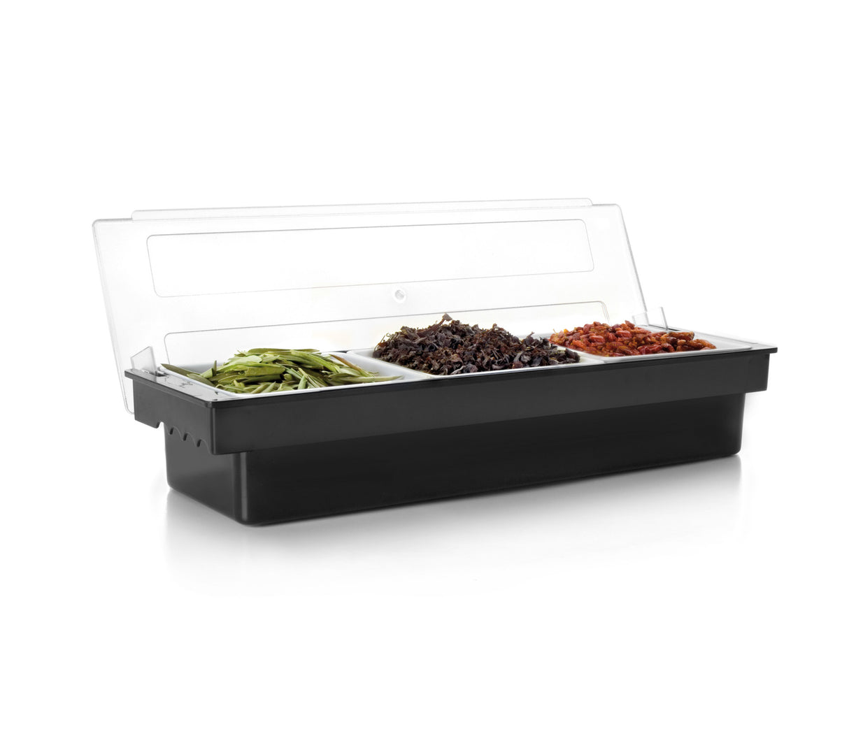 BOÎTE À CONDIMENTS A/COUVERCLE 6PCX450ML