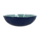 SALADIER KUWAE 30.5CM EN MÉLAMINE BLEU – Complément table – HygiRéa