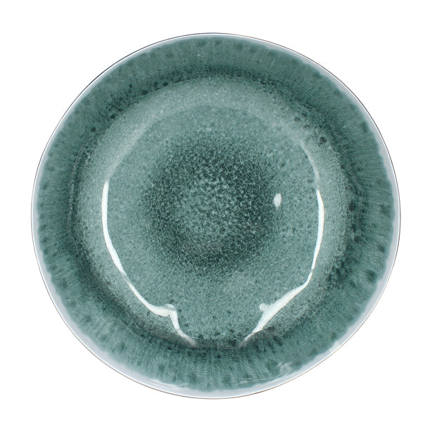 SALADIER KUWAE 30.5CM EN MÉLAMINE BLEU – Complément table – HygiRéa