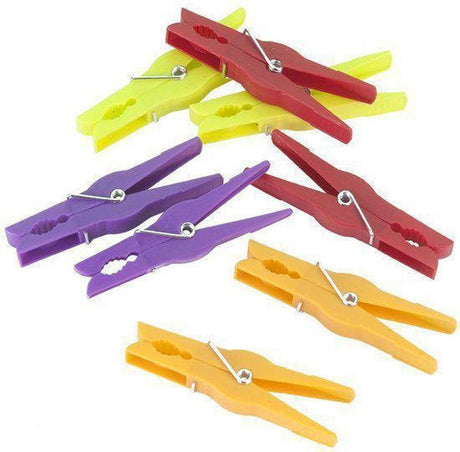 SACHET DE 20 PINCES A LINGE PLASTIQUE – – HygiRéa